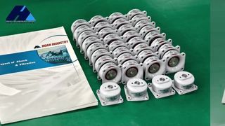 JZP-Gummi-Stoßdämpfer-Vibrationsisolierung