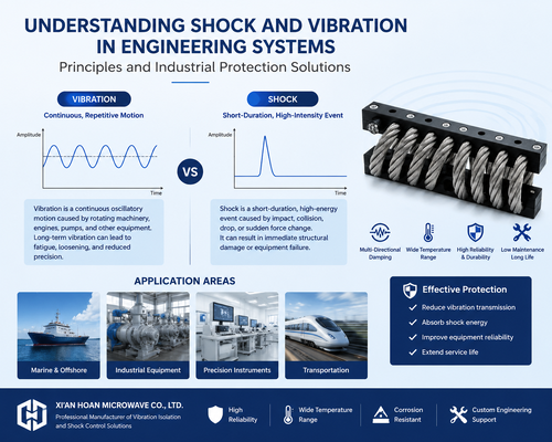 Neueste Unternehmensblogs über Schock und Vibration in technischen Systemen verstehen: Prinzipien und industrielle Schutzlösungen