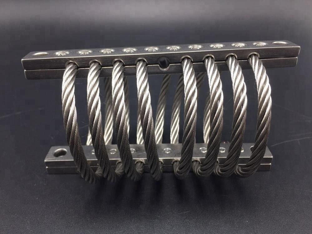 angepasste Maschinenaccessoires Vibrationsschlagkontrolle Schiffsfahrzeug Marine Schiffsbau Schienen-Vibrationsisolator