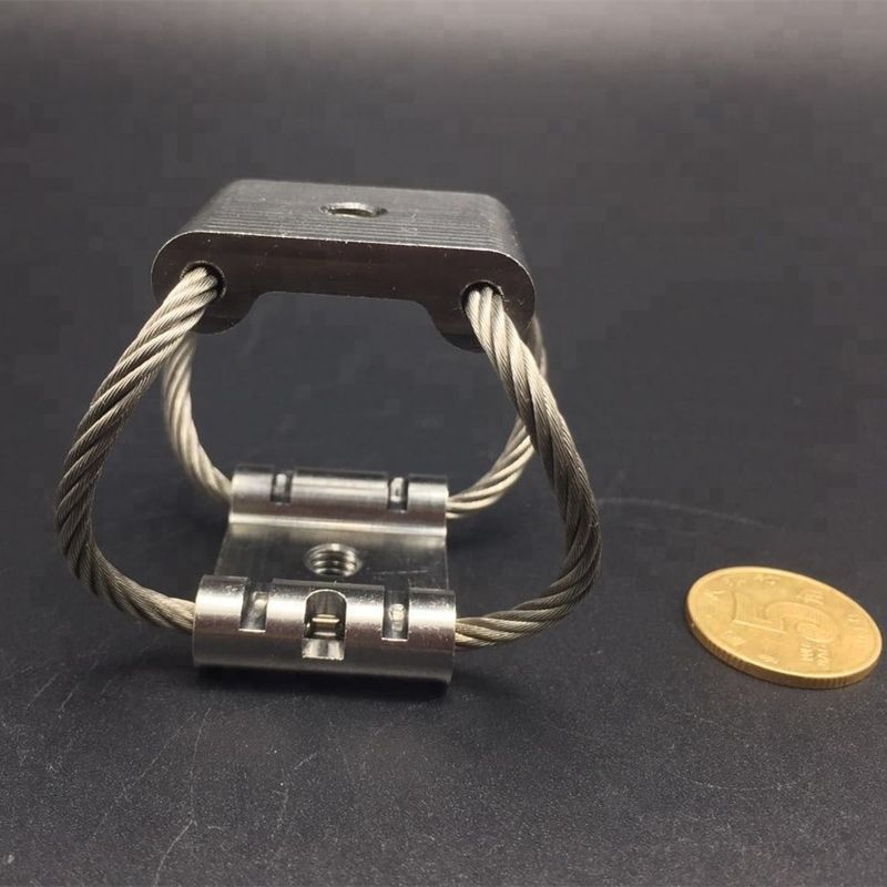 Exquisite Kamera Gimbal Stabilisator Hubschrauber Drohne Schock Vibration Isolierung GR4 Edelstahl Kamera Vibration Isol