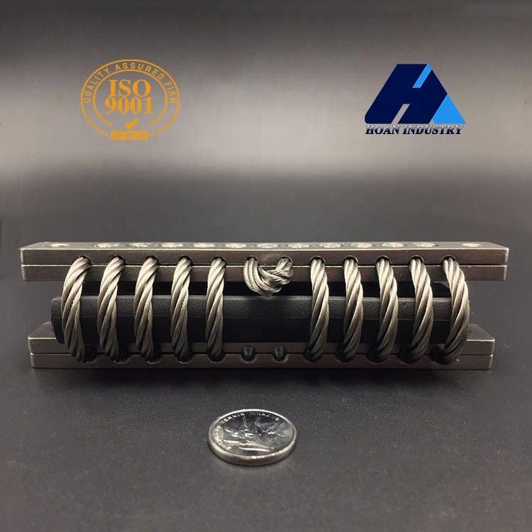 Drahthelikalkabel Isolator Vibrationspumpe Werkzeugmaschinen Zubehör Elektronische Schranke 100G Lärm