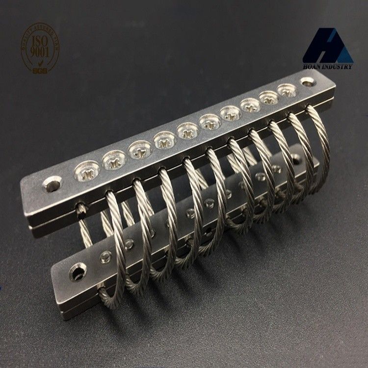 Helical Wire Rope Isolators Sechs Spulen Acht Spulen Eingebettete Elektronik UAV Kamera Akustik