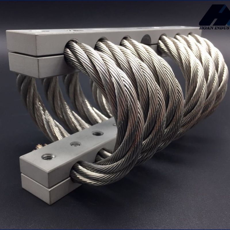 Aluminiumverteidigungspanzerte Fahrzeuge Triebwerksstand Energie-Schock-Vibrationsisolierung JGX-1276D-233B Drahtseil Isolator