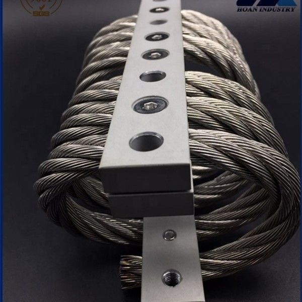 Aluminiumverteidigungspanzerte Fahrzeuge Triebwerksstand Energie-Schock-Vibrationsisolierung JGX-1276D-233B Drahtseil Isolator