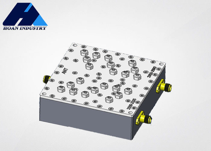 2655-2690 MHz Vierfachfrequenzdiplexer-Kombinator JT-DUP-2517/2672-SMA SMA Bandpassfilter
