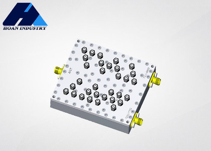Wasserdichtes Vier-Port-Kombinator 7250-8460MHz Vierfach-Frequenz-Diplexer-Kombinator JT-DUP7500/8150-SMA Duplex