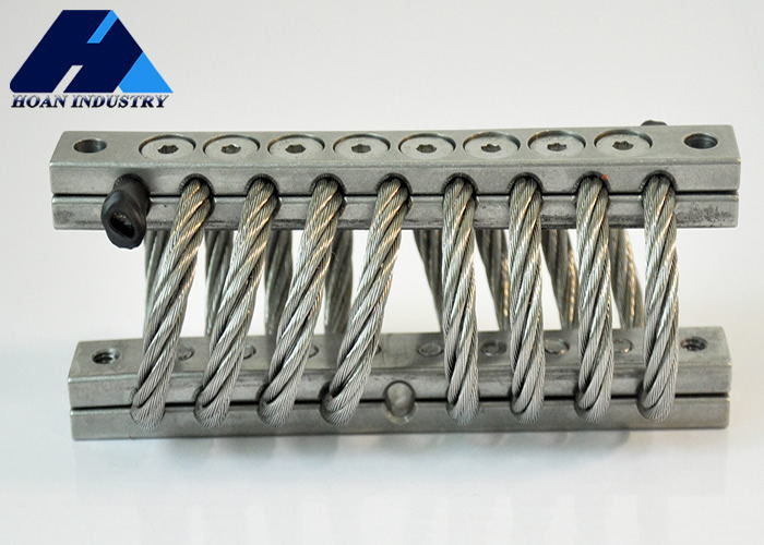JGX-1276A-278A Dreidimensionale Drahtseil-Vibrationsisolator für horizontale Längs- und Rotationsvibrationsdämpfung