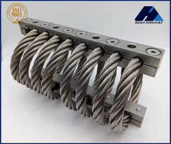 JGX-0480D-61A 61 kg Max Load Drahtseil Vibrationsisolator mit 244Kn/m Vibrationsreduktion
