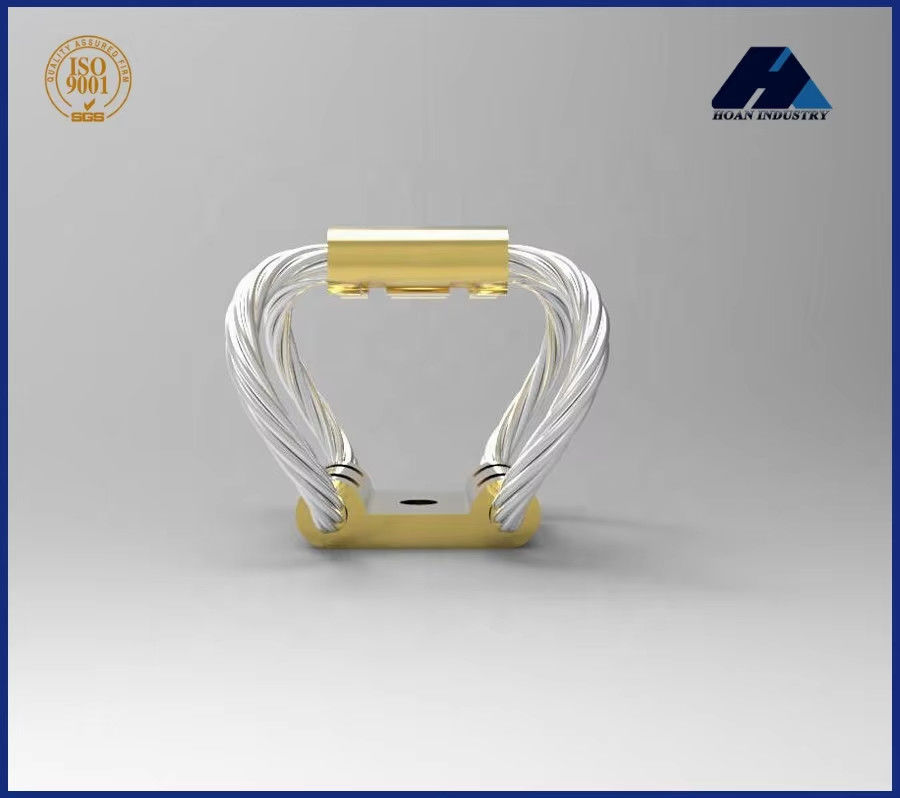 Drahtseil-Vibrationsisolator GR5-80D-A Linien-Dämpfer für Kamera-Kopf und Kran-Stabilisatoren aus Edelstahl Flexible Design für komplexe Drehmöglichkeiten Xi an Hoan