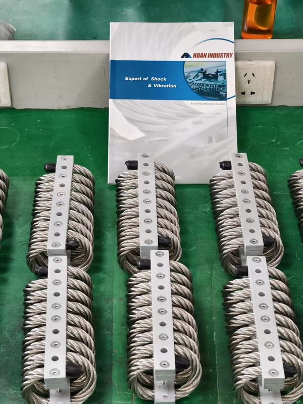 JGX-0480D-12A Stärke Drahtseil Vibrationsisolator für seismische Verstärkung und Stoßabsorption bei extremen Temperaturen