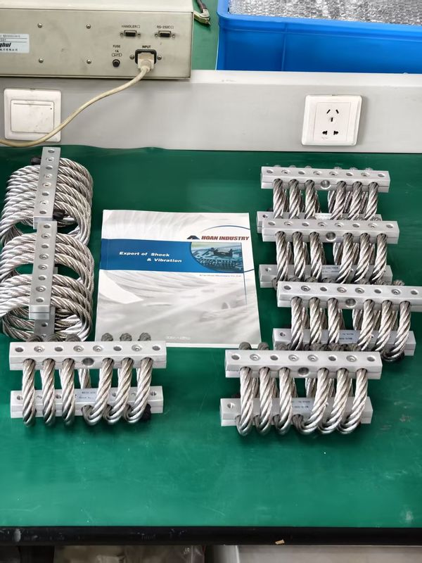 JGX-0480D-12A Stärke Drahtseil Vibrationsisolator für seismische Verstärkung und Stoßabsorption bei extremen Temperaturen