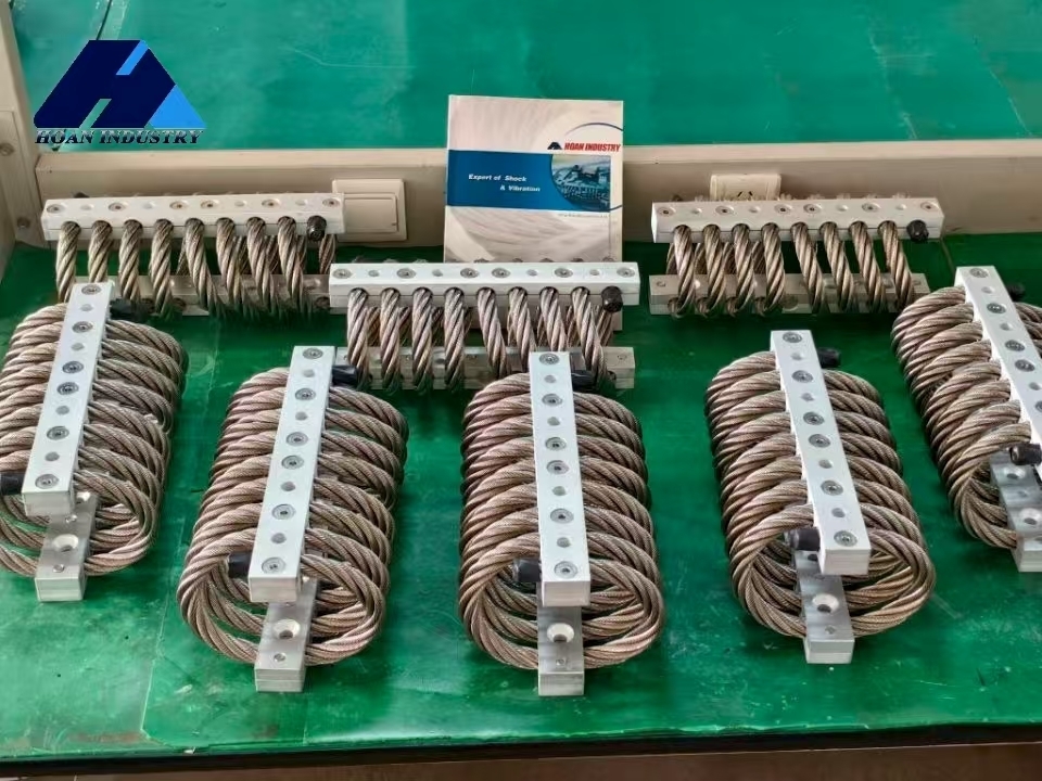 JGX-2228A-860A Präzisions-Elektronikkomponenten-Schutz mit nichtlinearer Steifigkeit Stahlseil-Schwingungsisolator