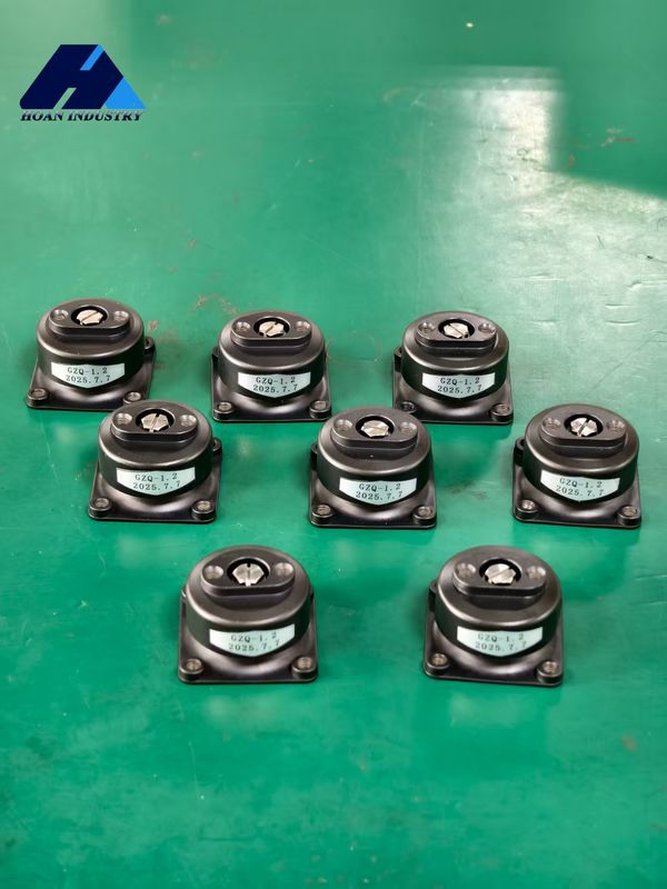 JZP-1.0B-SC Modularer Gummi-Stoßdämpfer mit M5-Befestigungsloch, Größe 1 Zoll, maximale Auslenkung und Federkonstante 100-1000 lbs/in