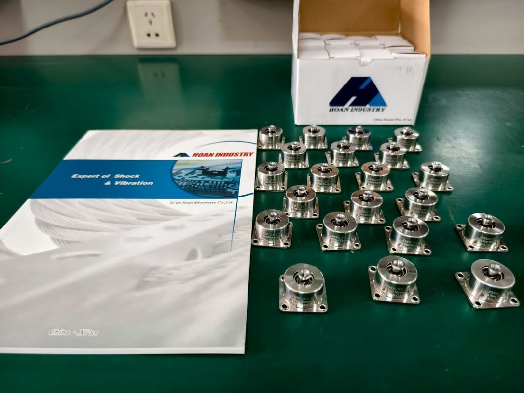 Neues Produkt 2025 Frühlingsisolator JMZ-TK-4A mit 58 mm Gesamtbreite und 0,25 Zoll Abbiegung für Präzisionsgeräte