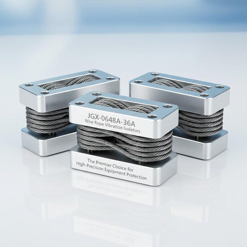 Verzinkte Stahlseil-Vibrationsisolator mit 5Hz bis 100Hz Isolationsfrequenz für multidirektionalen Vibrationsschutz