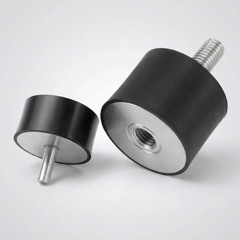 Gummi-Vibrationsisolatoren vom Typ KTX  Zylindrische Anti-Vibrations-Halterungen mit doppelter Buchse