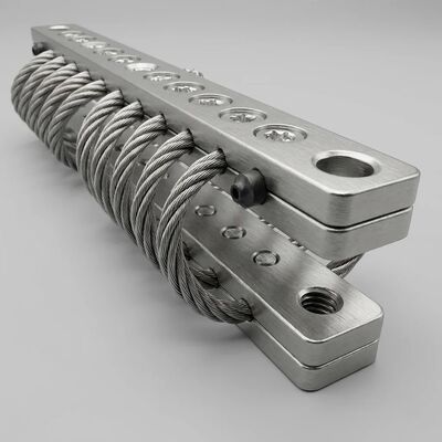 Ein guter Preis. JGX-0480D-75A Drahtseil-Vibrationsisolator, 100 % Metallkonstruktion, keine Alterung, gleichzeitige mehrachsige Isolierung Online