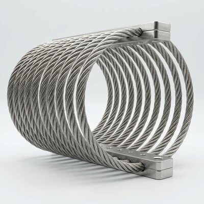 Ein guter Preis. JGX-0480D-61A Edelstahl-Drahtseil-Vibrationsisolator zur Mikroreibungsdämpfung zwischen den Litzen zum Schutz vor Erdbeben Online