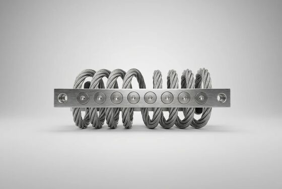 Ein guter Preis. JGX-0648D-79A Vollmetalldrahtseil-Vibrationsisolator 3-Achsen-Mehrdirektionale Isolierung für extreme Haltbarkeit Online