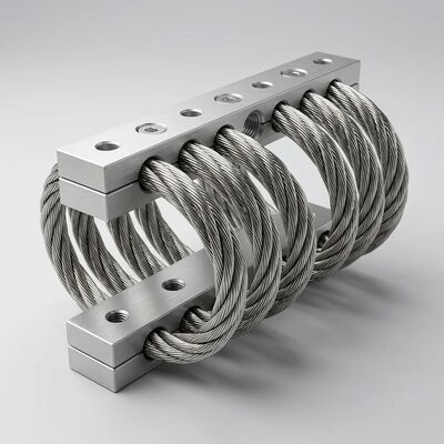 Ein guter Preis. Drahtseil-Vibrationsisolator JGX-0958D-149A Industrielle Stoßdämpfungshalterung für die Vibrationskontrolle schwerer Maschinen Online