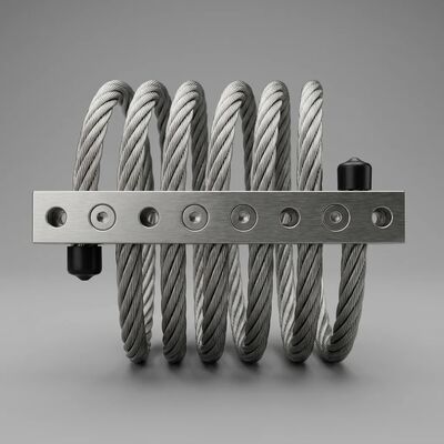Ein guter Preis. Niedrigfrequenzdämpfung Drahtseil-Schock-Bergung Vandal-Proof-Schwerlast-Design JGX-1276D-280B Online