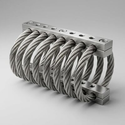 Ein guter Preis. Nichtlineare Steifigkeitskurve-Drahtseilisolator JGX-2228D-665B Umweltfreundliche Ganzmetallhalterung für Industrieanlagen Online